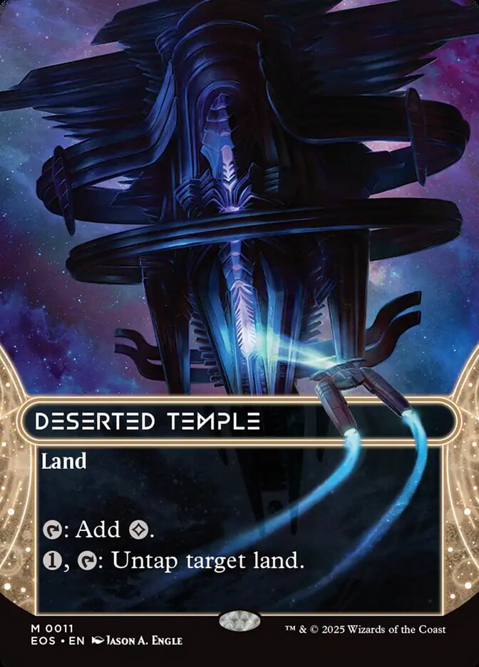Deserted Temple 11/45 (Edge of Eternities: Stellar Sights)  - Borderless | Good Games North