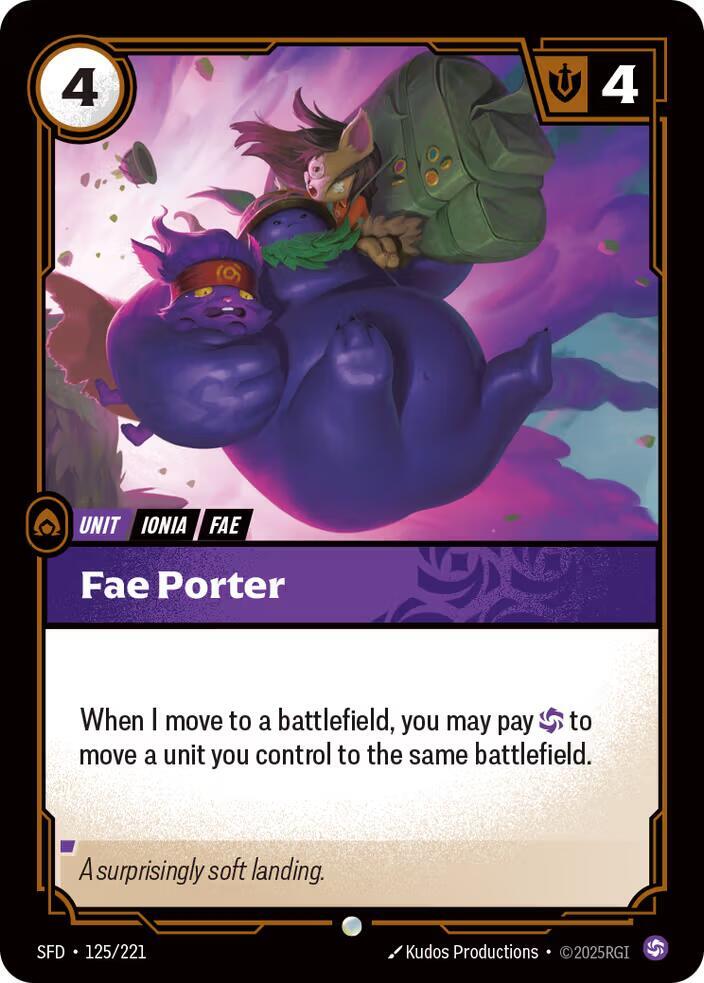 Fae Porter 125/221 (Spiritforged)  | Good Games North