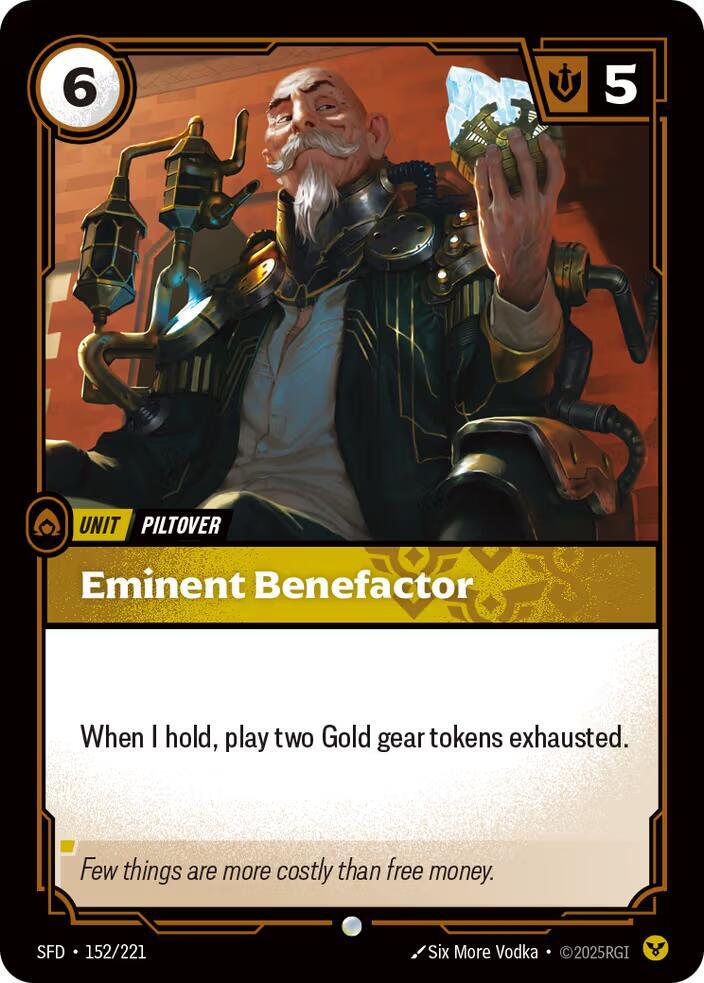 Eminent Benefactor 152/221 (Spiritforged)  - Foil | Good Games North