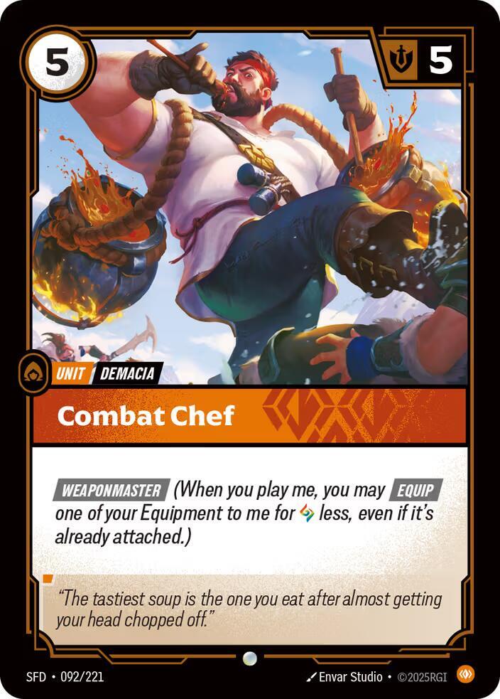 Combat Chef (Spiritforged)  - Foil | Good Games North