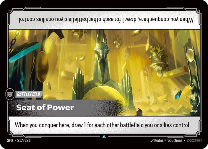 Seat of Power (Spiritforged)  - Foil | Good Games North
