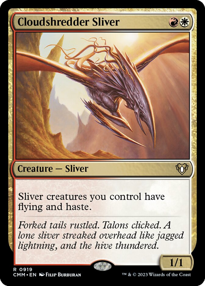 Cloudshredder Sliver (Commander Masters)  | Good Games North