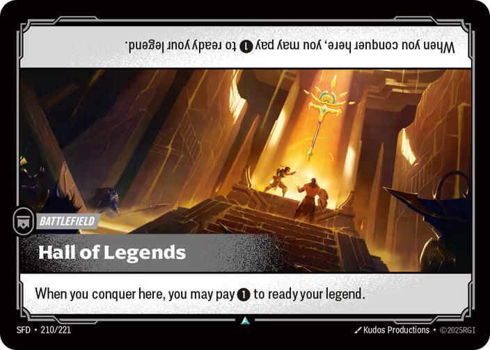 Hall of Legends (Spiritforged)  - Foil | Good Games North