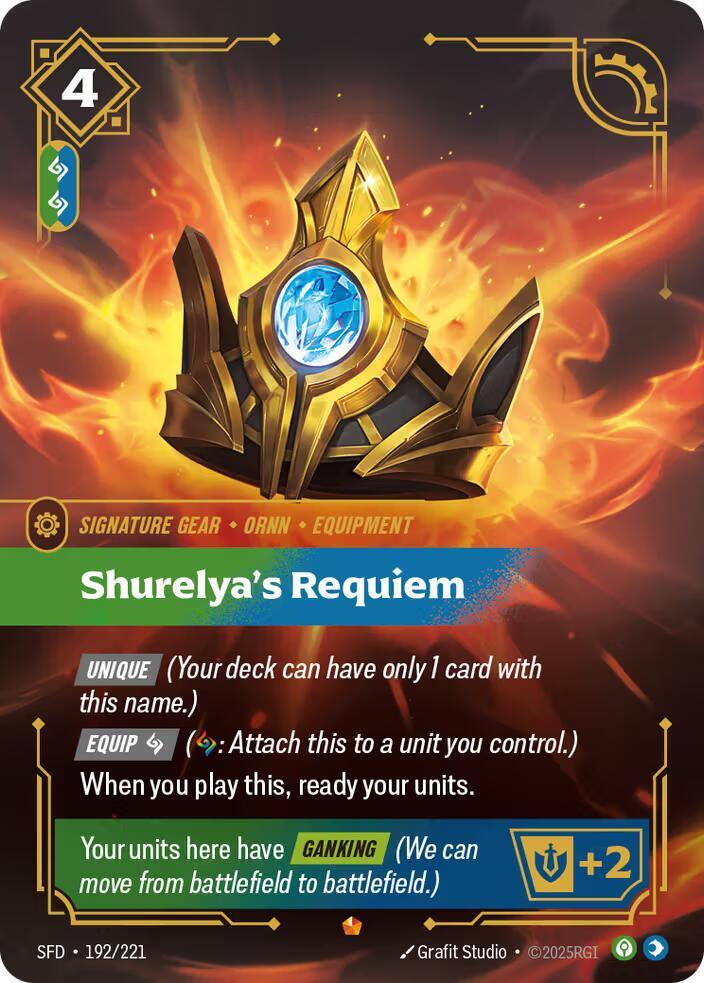 Shurelyas Requiem (Spiritforged)  - Foil | Good Games North