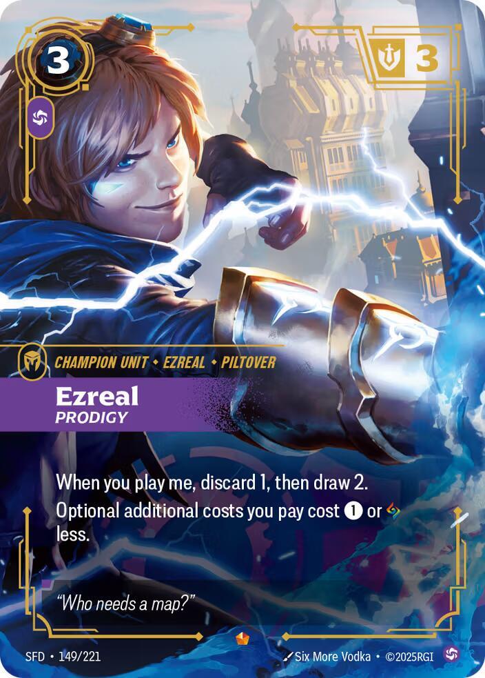 Ezreal Prodigy (Spiritforged)  - Foil | Good Games North