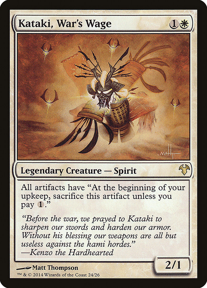 Kataki Wars Wage 24 (Magic Modern Event Deck)  | Good Games North