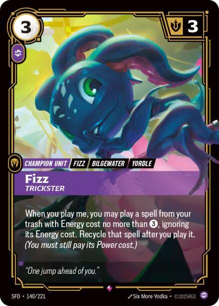 Fizz Trickster (Spiritforged)  - Foil | Good Games North