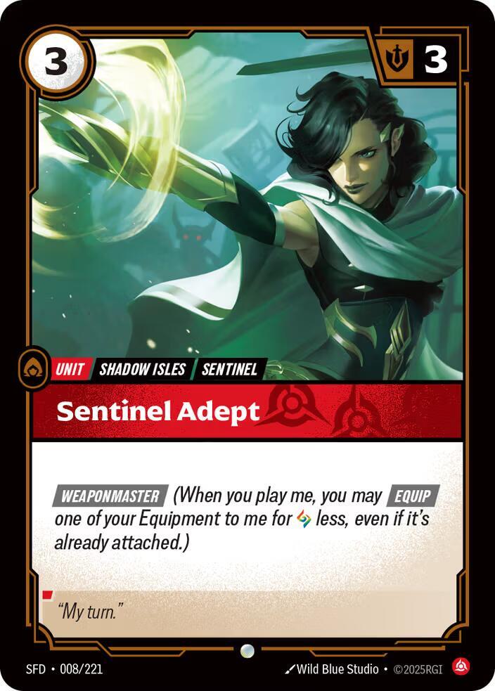 Sentinel Adept (Spiritforged)  - Foil | Good Games North