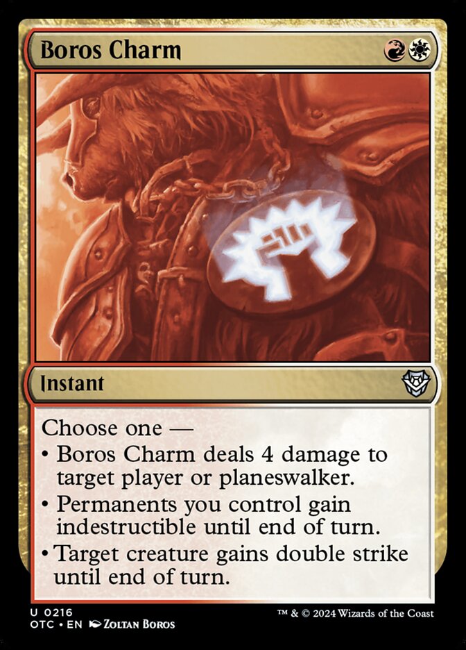 Boros Charm 216/342 (Commander: Outlaws of Thunder Junction)  | Good Games North