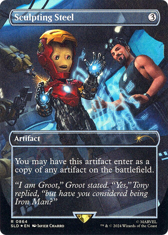 Sculpting Steel (Secret Lair Drop Series)  - Foil | Good Games North