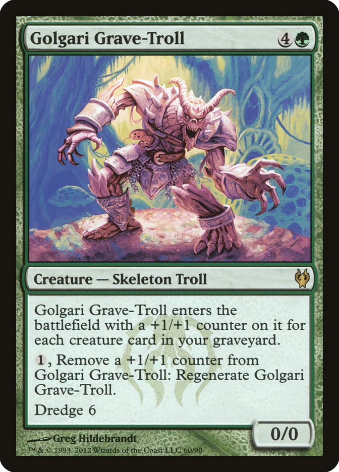 Golgari Grave-Troll (Duel Decks: Izzet vs. Golgari)  | Good Games North