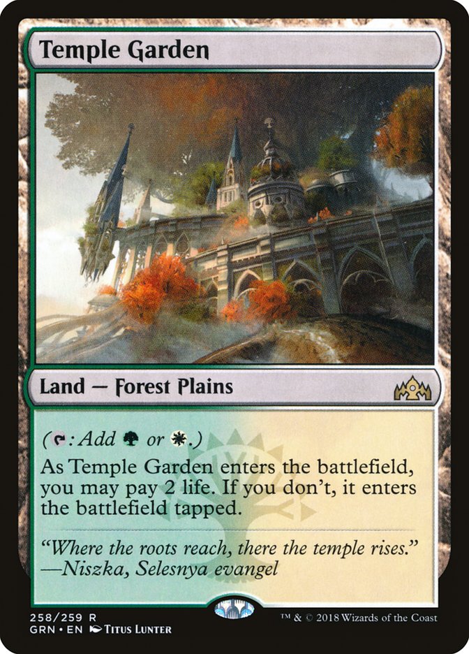 Temple Garden (Guilds of Ravnica)  | Good Games North