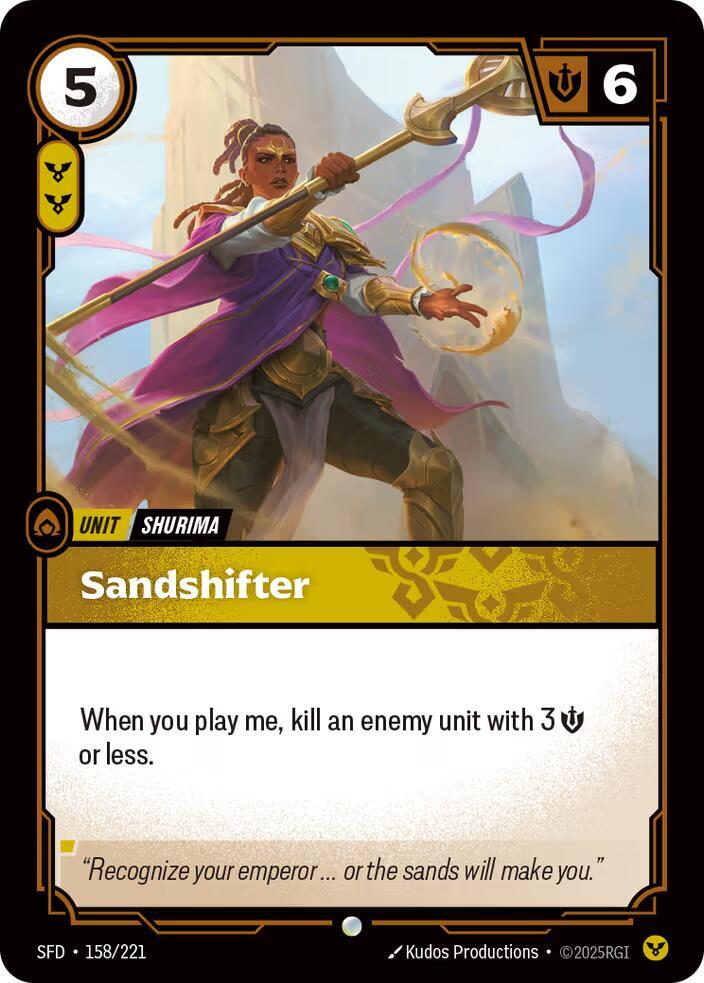 Sandshifter 158/221 (Spiritforged)  | Good Games North