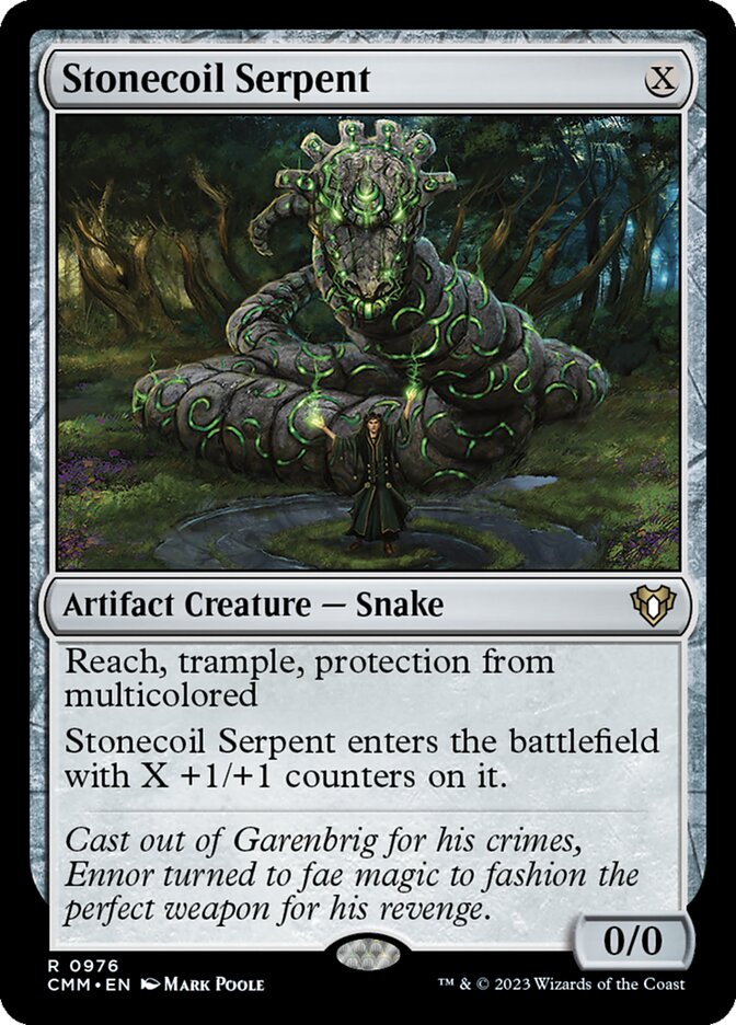 Stonecoil Serpent 976/451 (Commander Masters)  | Good Games North