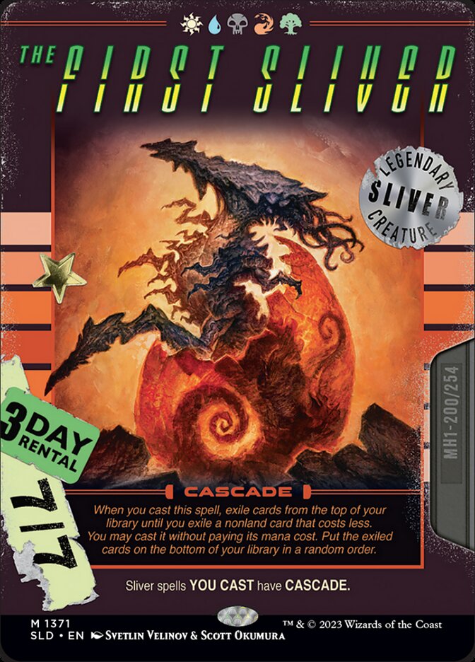 The First Sliver 1371 (Secret Lair Drop Series)  - Showcase Foil | Good Games North