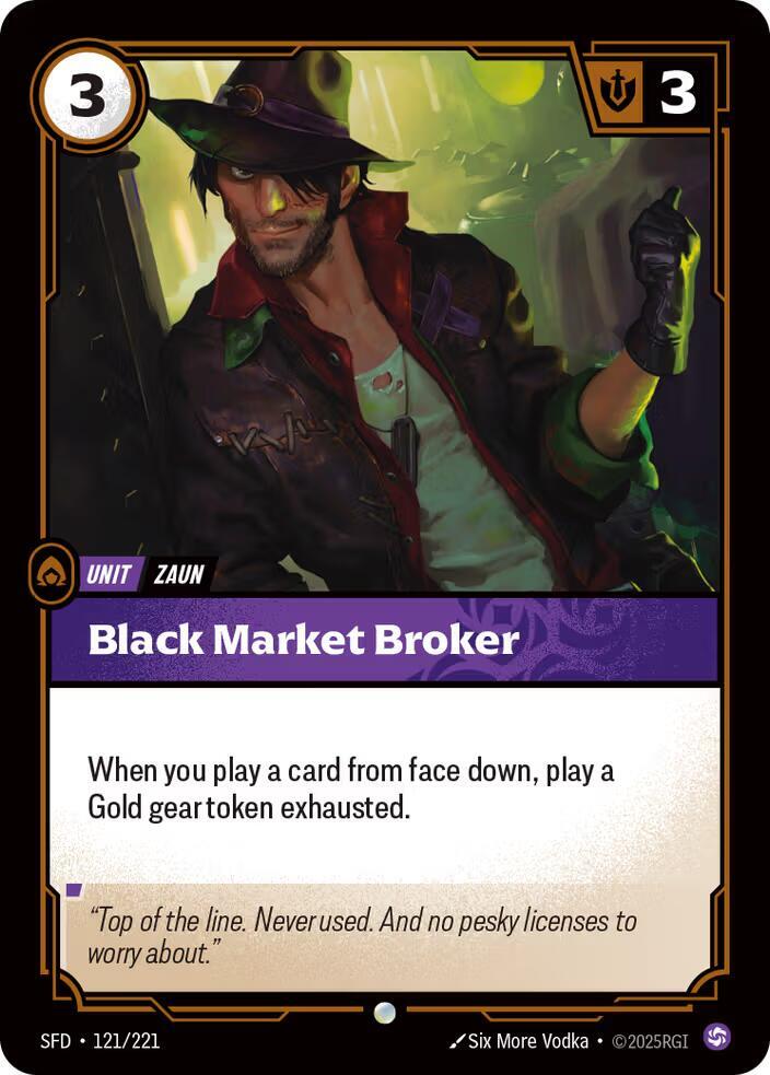 Black Market Broker (Spiritforged)  - Foil | Good Games North