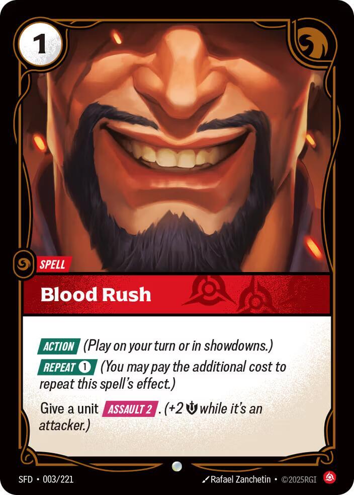 Blood Rush (Spiritforged)  | Good Games North