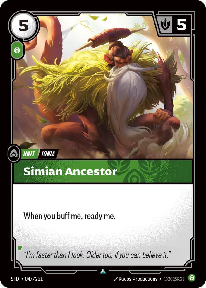 Simian Ancestor 47/221 (Spiritforged)  | Good Games North
