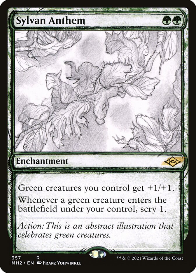 Sylvan Anthem (Modern Horizons 2)  | Good Games North