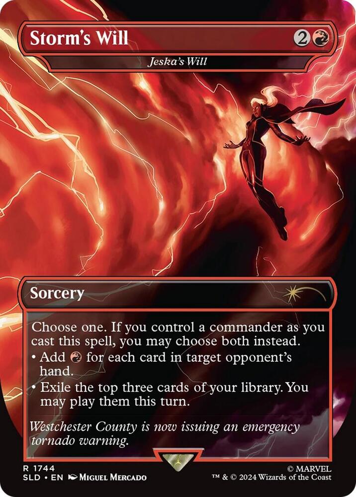 Storms Will Jeskas Will Rainbow Foil (Secret Lair Drop Series)  - undefined | Good Games North