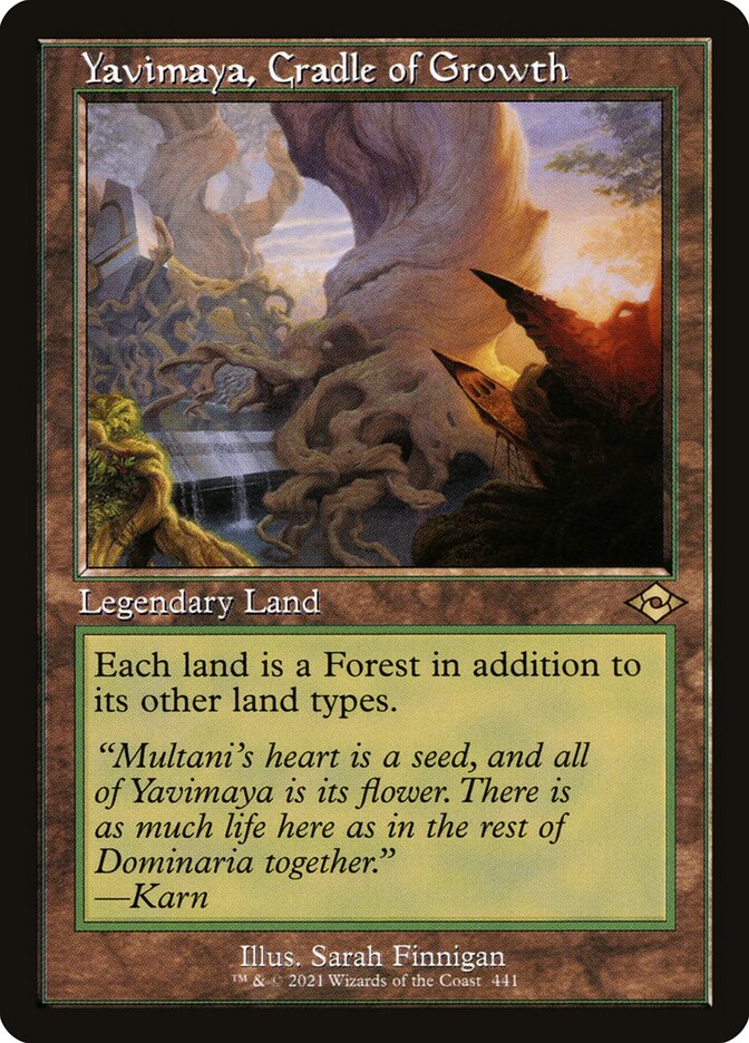 Yavimaya, Cradle of Growth (Modern Horizons 2)  - Foil | Good Games North