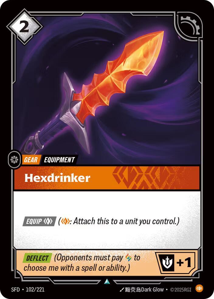 Hexdrinker 102/221 (Spiritforged)  - Foil | Good Games North