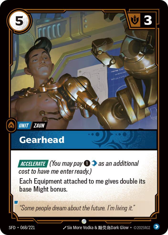 Gearhead 68/221 (Spiritforged)  | Good Games North