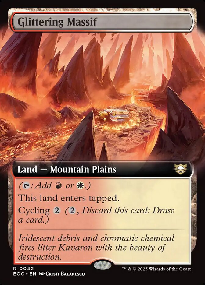 Glittering Massif (Commander: Edge of Eternities)  | Good Games North