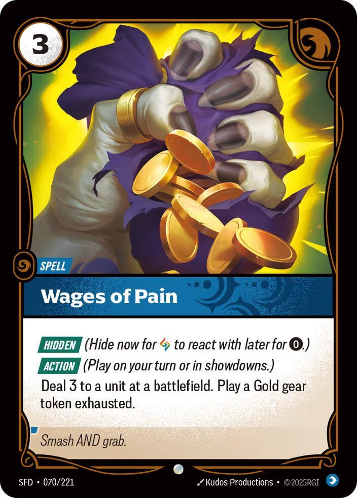 Wages of Pain (Spiritforged)  | Good Games North