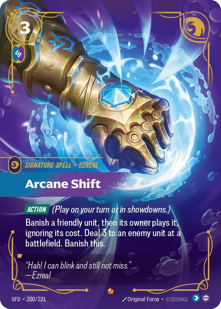 Arcane Shift (Spiritforged)  - Foil | Good Games North