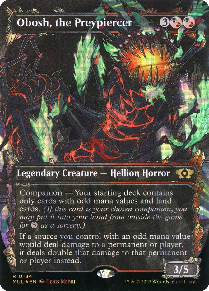 Obosh, the Preypiercer (March of the Machine: Multiverse Legends)  - Foil | Good Games North