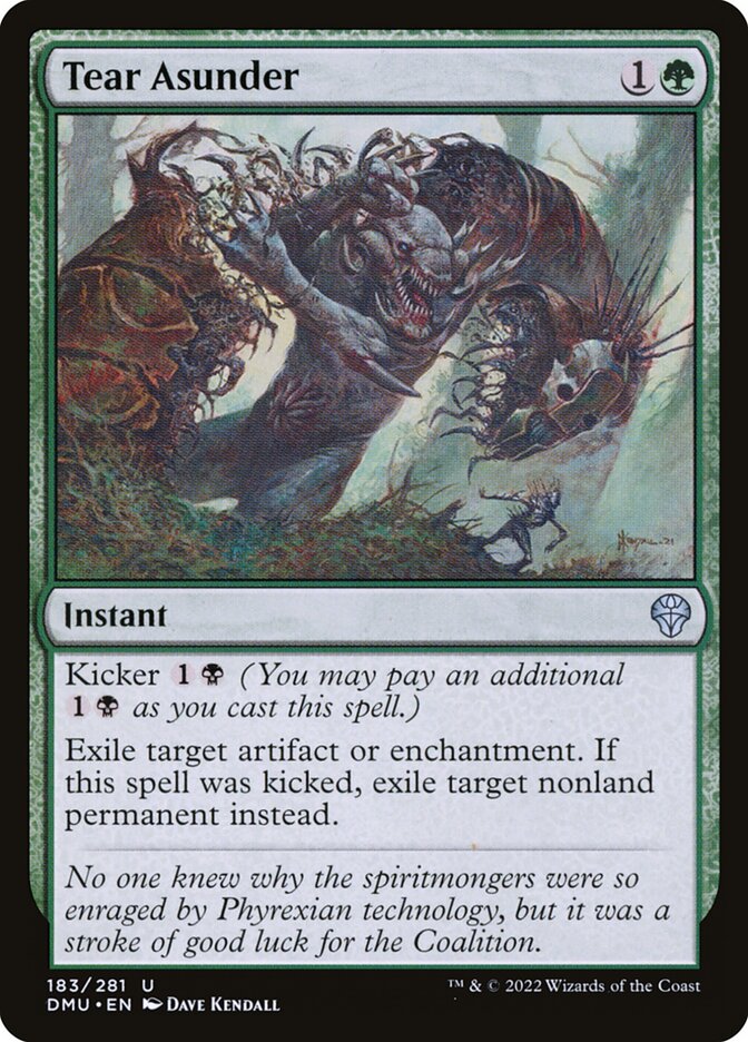 Tear Asunder 183 (Dominaria United)  - Foil | Good Games North