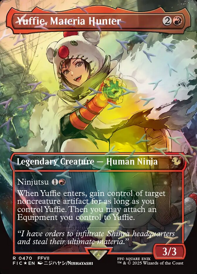 Yuffie, Materia Hunter (Commander: FINAL FANTASY)  - Foil | Good Games North