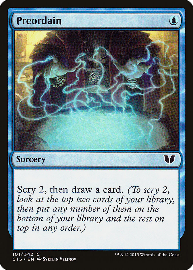 Preordain 101/342 (Commander 2015)  | Good Games North