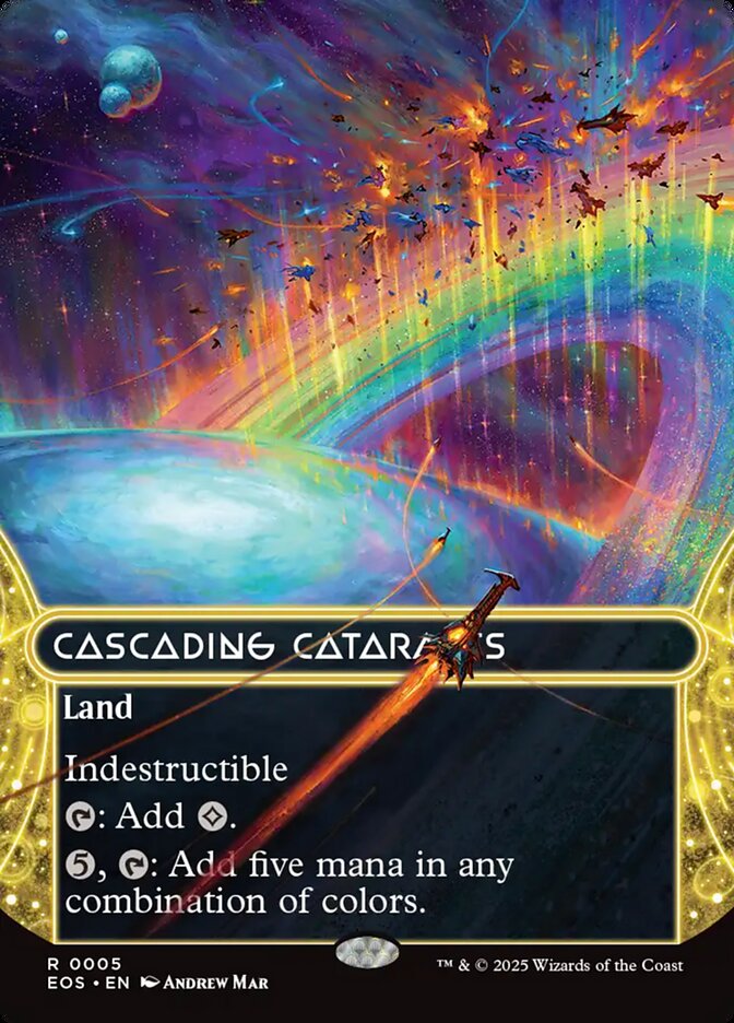 Cascading Cataracts (Edge of Eternities: Stellar Sights)  - Foil | Good Games North