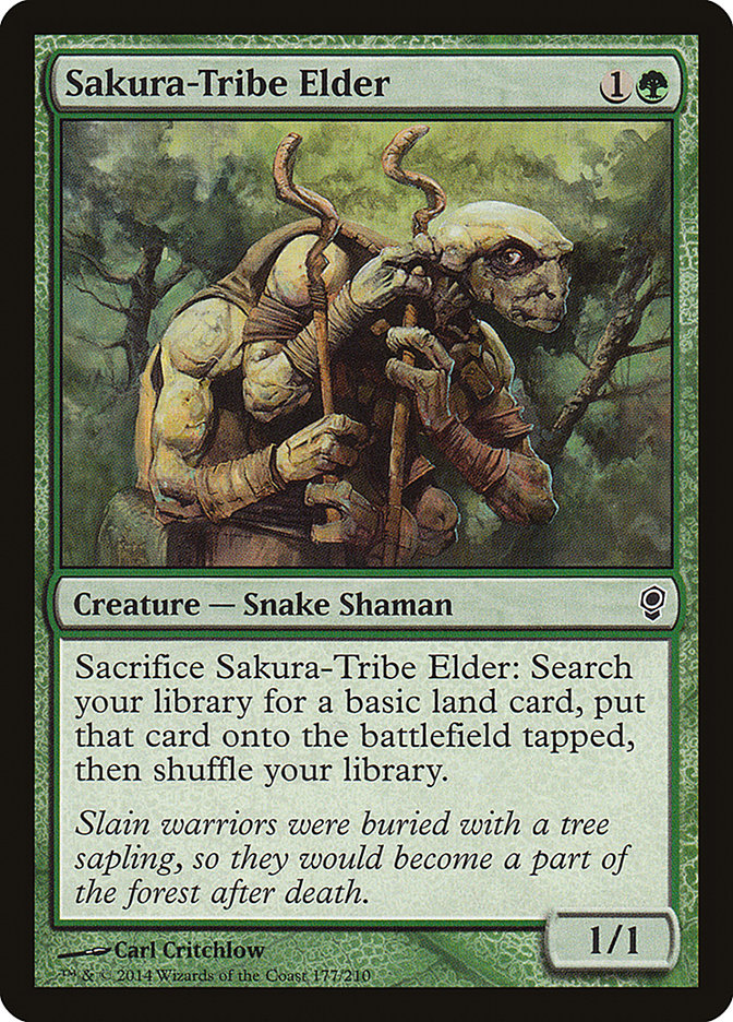 Sakura Tribe Elder 177 (Conspiracy)  - Foil | Good Games North