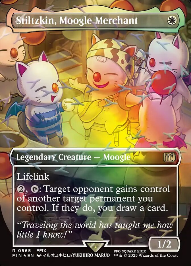Stiltzkin, Moogle Merchant (FINAL FANTASY)  - Foil | Good Games North