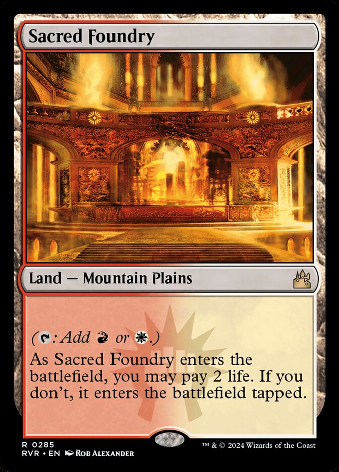 Sacred Foundry (Ravnica Remastered)  | Good Games North