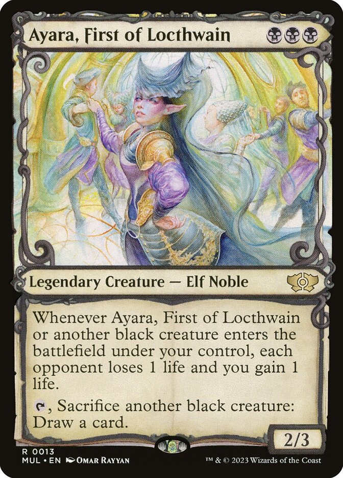 Ayara, First of Locthwain (March of the Machine: Multiverse Legends)  | Good Games North