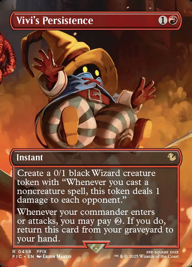 Vivi's Persistence 458 (Commander: FINAL FANTASY)  - Foil | Good Games North