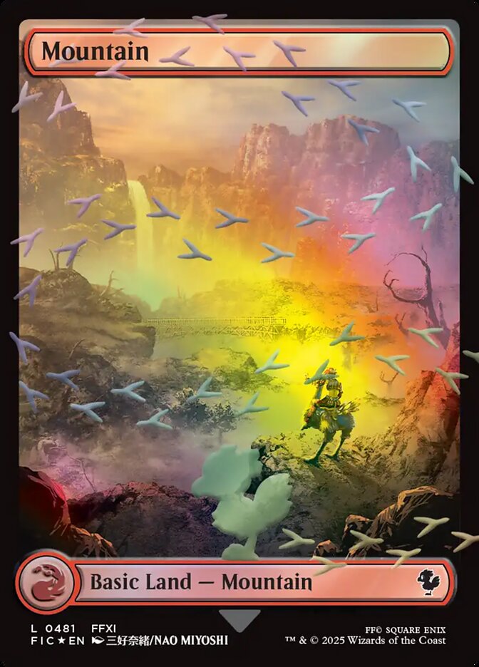 Mountain 481/100 (Commander: FINAL FANTASY)  - Foil | Good Games North