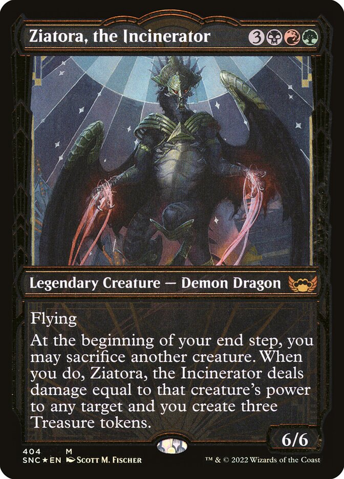 Ziatora, the Incinerator (Streets of New Capenna)  - Foil | Good Games North