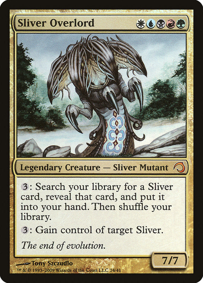 Sliver Overlord 24 (Premium Deck Series: Slivers)  - Foil | Good Games North