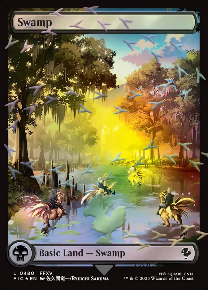 Swamp 480/100 (Commander: FINAL FANTASY)  - Foil | Good Games North