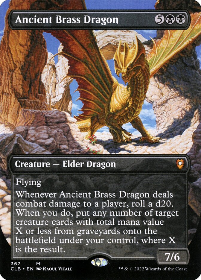 Ancient Brass Dragon (Commander Legends: Battle for Baldur's Gate)  | Good Games North