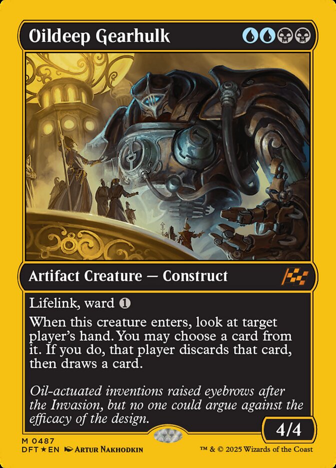 Oildeep Gearhulk (Aetherdrift)  - Foil | Good Games North