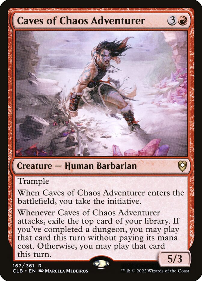 Caves of Chaos Adventurer (Commander Legends: Battle for Baldur's Gate)  | Good Games North