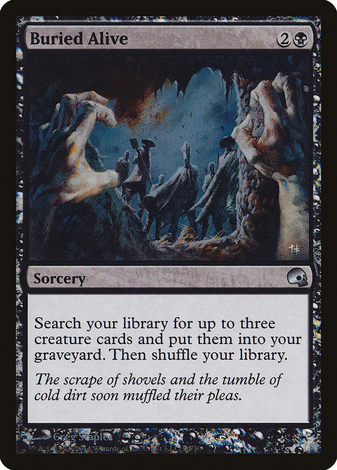 Buried Alive 20 (Premium Deck Series: Graveborn)  - Foil | Good Games North