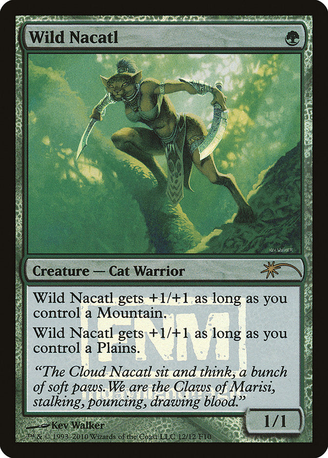 Wild Nacatl (FNM Promos)  - Foil | Good Games North