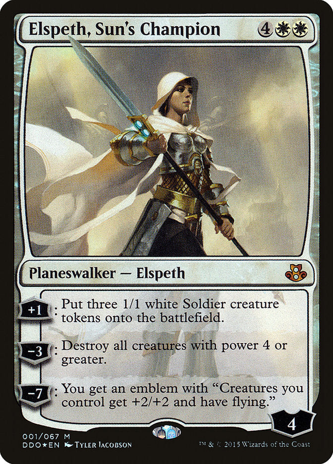 Elspeth, Sun's Champion 1 (Duel Decks: Elspeth vs. Kiora)  - Foil | Good Games North